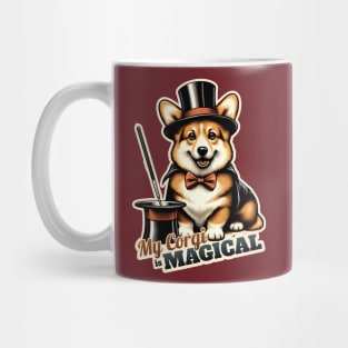 Corgi Magician Mug